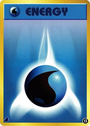 Image of Basic Water Energy - 13 (13) - Intro Pack Neo Totodile
