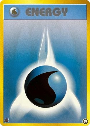 Image of Basic Water Energy - 19 (19) - Intro Pack Neo Totodile