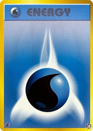 Image of Basic Water Energy - 28 (28) - Intro Pack Neo Totodile