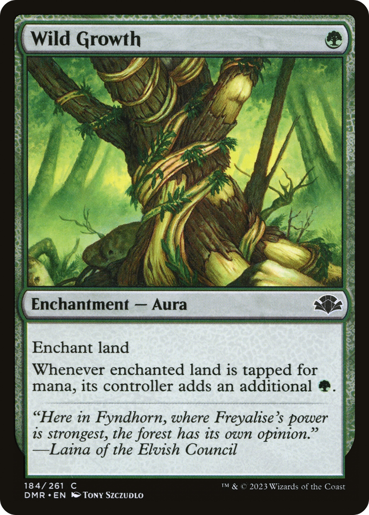 Image of Wild Growth (DMR-184) - Dominaria Remastered