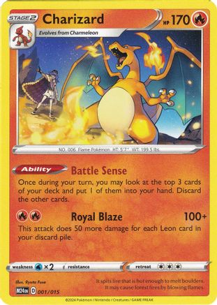 Image of Charizard 001  McDonalds Promos 2024 - Promo