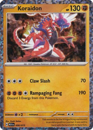 Image of Koraidon 008  - Holofoil McDonalds Promos 2024 - Promo