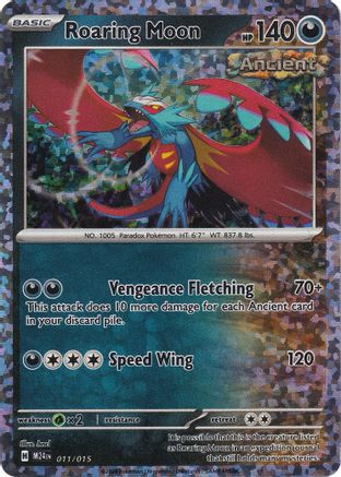 Image of Roaring Moon 011  - Holofoil McDonalds Promos 2024 - Promo