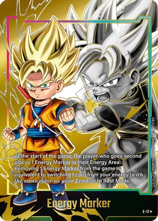 Image of Energy Marker (E-17) (Gold) (E-17) - Fusion World Energy Markers Holofoil