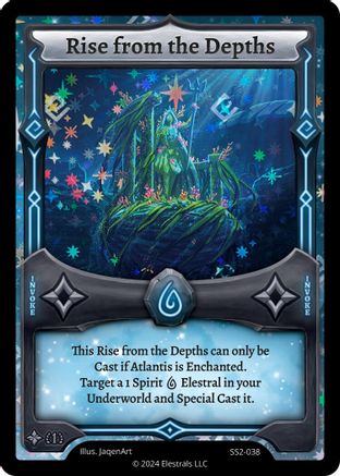 Image of Rise from the Depths (SS2-038) - Shattered Stars Chapter 2 SS2 Holo
