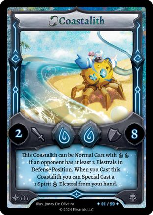 Image of Coastalith (Serialized) (/99) - Shattered Stars Chapter 2 SS2 Holo
