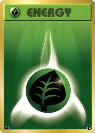 Image of Basic Grass Energy - 36 (36) - Intro Pack Bulbasaur