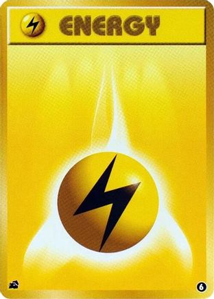Image of Basic Lightning Energy - 6 (6) - Intro Pack Bulbasaur