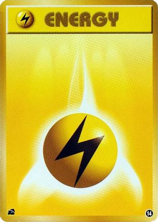 Image of Basic Lightning Energy - 14 (14) - Intro Pack Bulbasaur