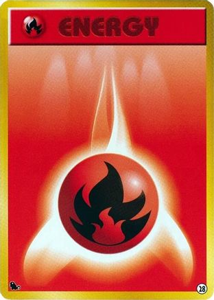 Image of Basic Fire Energy - 28 (28) - Intro Pack Squirtle