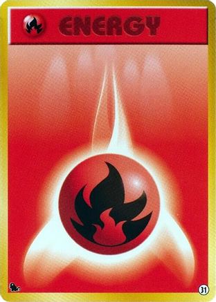 Image of Basic Fire Energy - 31 (31) - Intro Pack Squirtle
