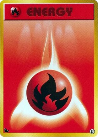 Image of Basic Fire Energy - 33 (33) - Intro Pack Squirtle