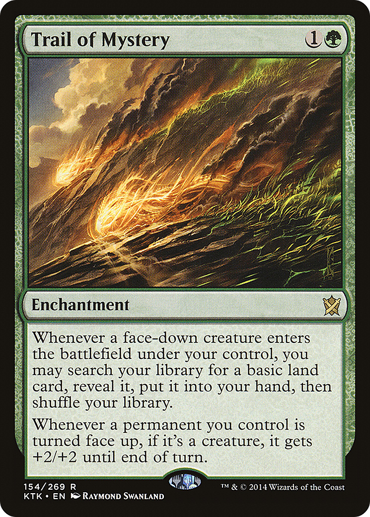 Image of Trail of Mystery (KTK-154) - Khans of Tarkir Foil