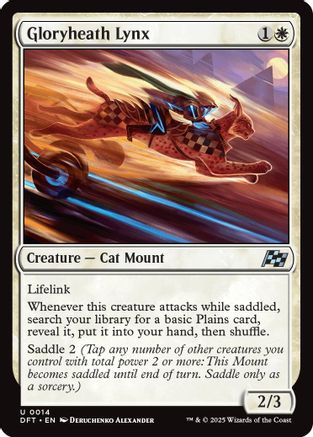 Image of Gloryheath Lynx (DFT-014) - Aetherdrift Foil
