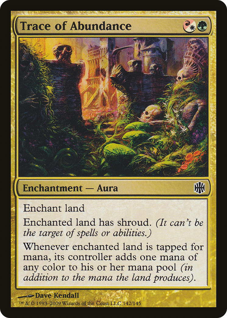 Image of Trace of Abundance (ARB-142) - Alara Reborn Foil