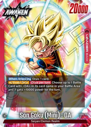 Image of Son Goku (Mini) : DA (FB05-001) - New Adventure
