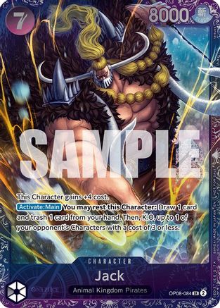 Image of Jack (Treasure Cup 2025) (OP08-084) - One Piece Promotion Cards Foil