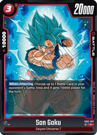 Image of Son Goku - FB05-007 (FB05-007) - New Adventure Holofoil