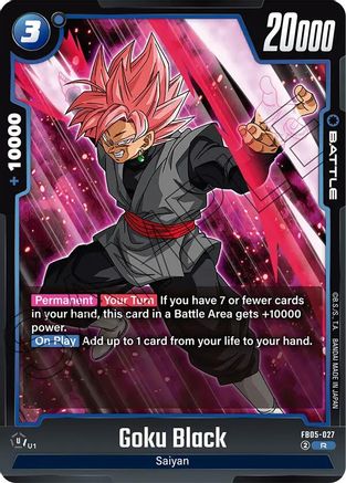 Image of Goku Black (FB05-027) - New Adventure Holofoil