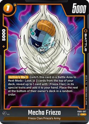 Image of Mecha Frieza (FB05-087) - New Adventure
