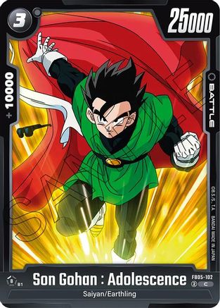 Image of Son Gohan : Adolescence - FB05-102 (FB05-102) - New Adventure