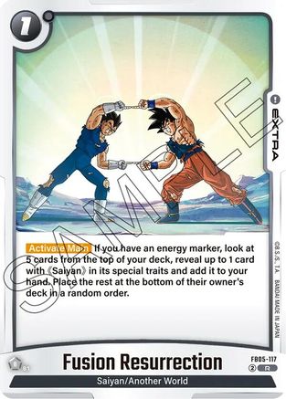 Image of Fusion Resurrection (FB05-117) - New Adventure Holofoil