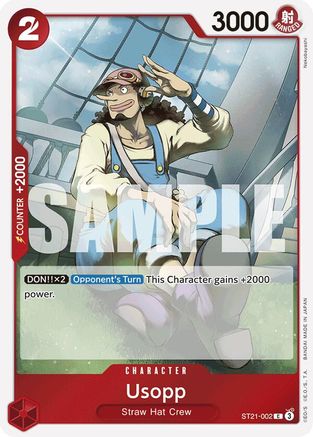 Image of Usopp (ST21-002) - Starter Deck EX: Gear 5 Foil