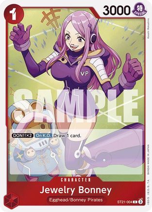 Image of Jewelry Bonney (ST21-004) - Starter Deck EX: Gear 5 Foil