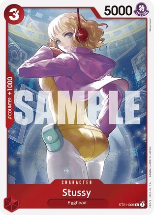Image of Stussy (ST21-006) - Starter Deck EX: Gear 5 Foil