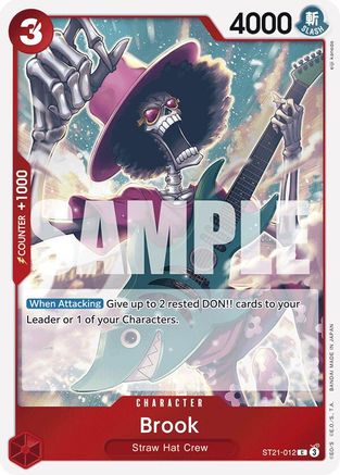 Image of Brook (ST21-012) - Starter Deck EX: Gear 5 Foil
