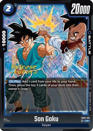 Image of Son Goku - FB05-031 (FB05-031) - New Adventure Release Event Cards