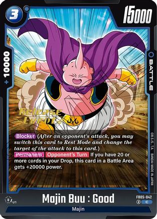 Image of Majin Buu : Good - FB05-042 (FB05-042) - New Adventure Release Event Cards