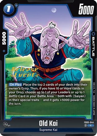 Image of Old Kai (FB05-044) - New Adventure Release Event Cards