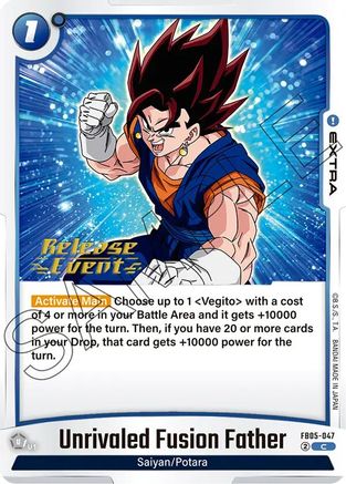 Image of Unrivaled Fusion Father (FB05-047) - New Adventure Release Event Cards