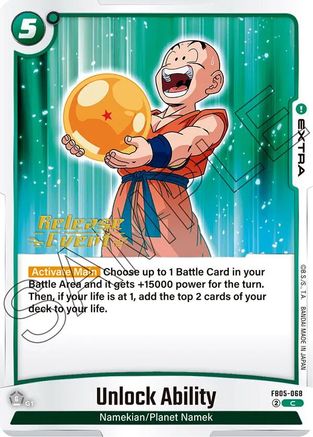 Image of Unlock Ability (FB05-068) - New Adventure Release Event Cards