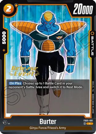 Image of Burter (FB05-081) - New Adventure Release Event Cards