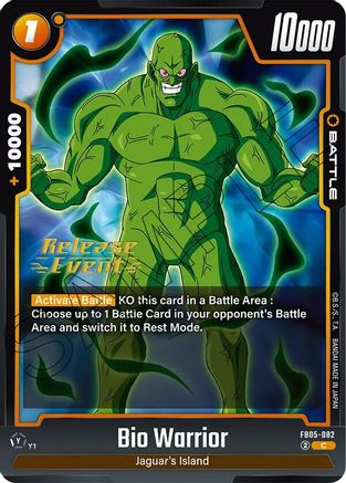 Image of Bio Warrior (FB05-082) - New Adventure Release Event Cards
