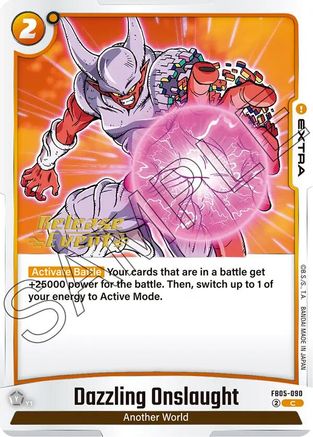 Image of Dazzling Onslaught (FB05-090) - New Adventure Release Event Cards