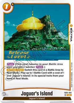 Image of Jaguar's Island (FB05-092) - New Adventure Release Event Cards