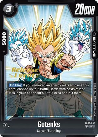 Image of Gotenks - FB05-097 (FB05-097) - New Adventure Release Event Cards