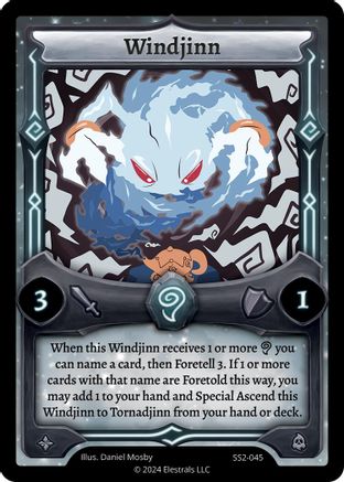 Image of Windjinn (SS2-045) - Shattered Stars Chapter 2 SS2 Reverse Holo