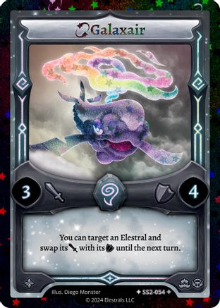 Image of Galaxair (Stellar) (SS2-054) - Shattered Stars Chapter 2 SS2 Reverse Holo