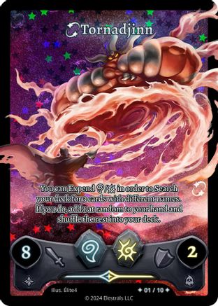 Image of Tornadjinn (Serialized) (/10) - Shattered Stars Chapter 2 SS2 Holo