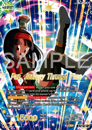 Image of Pan // Pan, Journey Through Time (Gold Stamped) (P-657) - Promotion Cards Foil
