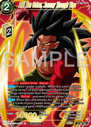 Image of SS4 Son Gohan, Journey Through Time (Gold Stamped) (P-658) - Promotion Cards Foil