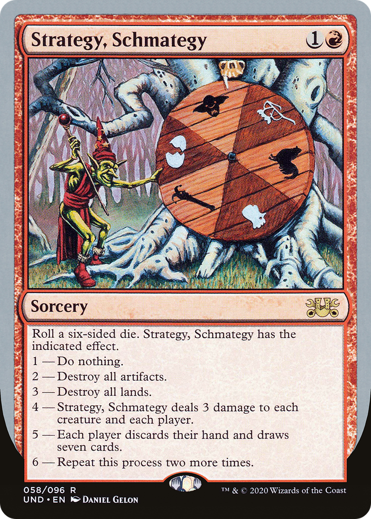 Image of Strategy, Schmategy (UND-058) - Unsanctioned