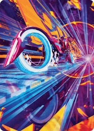 Image of Spotcycle Scouter Art Card (AADFT-037) - Art Series: Aetherdrift