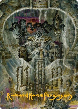 Image of Gonti, Night Minister Art Card (Gold-Stamped Signature) (AADFT-032) - Art Series: Aetherdrift