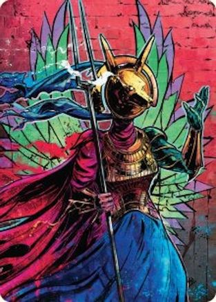Image of Hazoret, Godseeker Art Card (AADFT-032) - Art Series: Aetherdrift