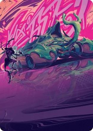 Image of Earthrumbler Art Card (AADFT-042) - Art Series: Aetherdrift
